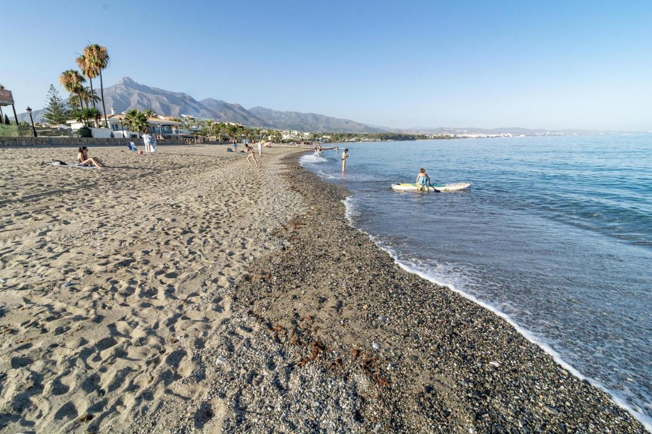 Pr45- Beach Front Apartment Puerto Banus Марбеля Екстериор снимка