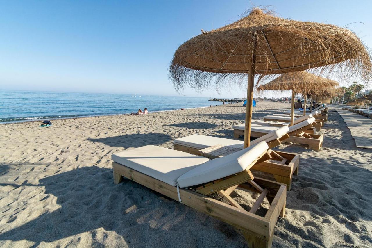 Pr45- Beach Front Apartment Puerto Banus Марбеля Екстериор снимка