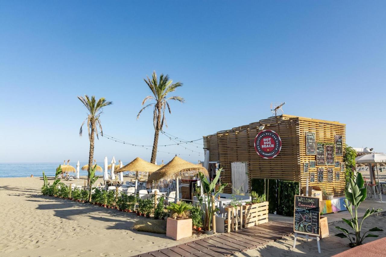 Pr45- Beach Front Apartment Puerto Banus Марбеля Екстериор снимка